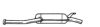 MERCE 2014900215 Middle Silencer